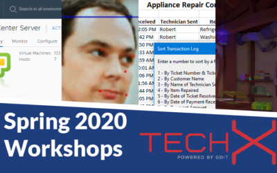 Spring 2020 Workshop Overview